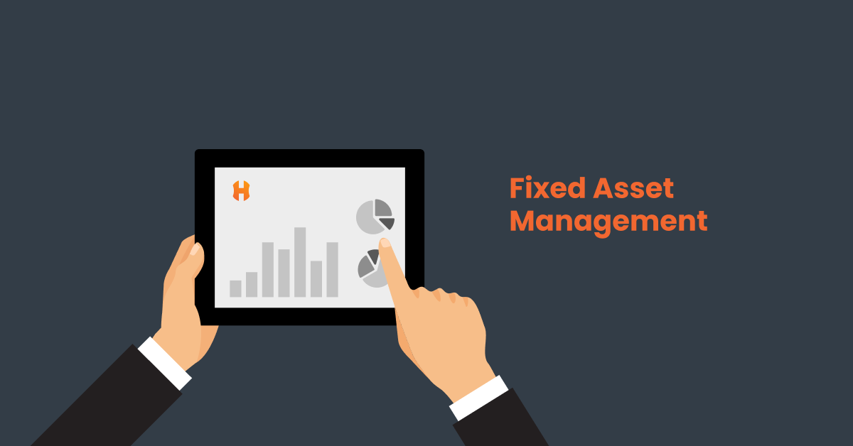 fixed asset management on tablet computer