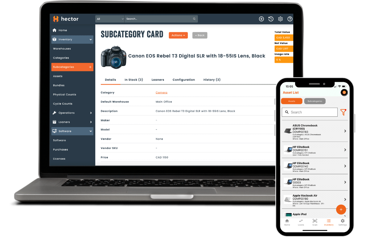School inventory management system