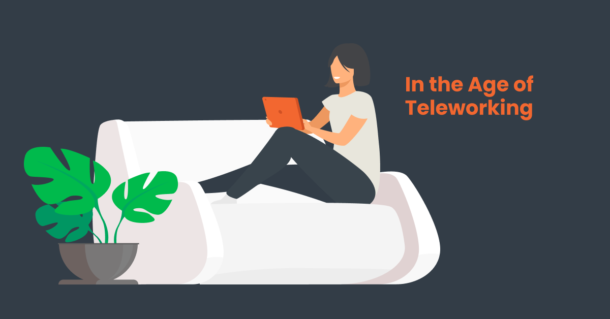 woman working from cloud vs premise comparison
