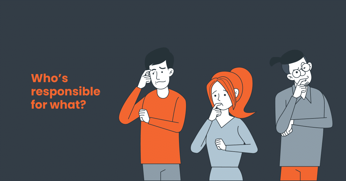 Define who is responsible for inventory management
