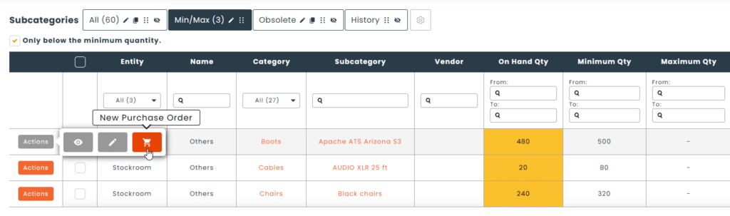 Purchase order